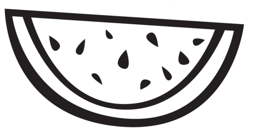 kostenlose malvorlage obst und gemüse melone zum ausmalen
