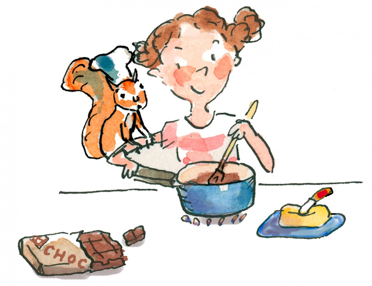 Chocolate brownies - Preperation 1