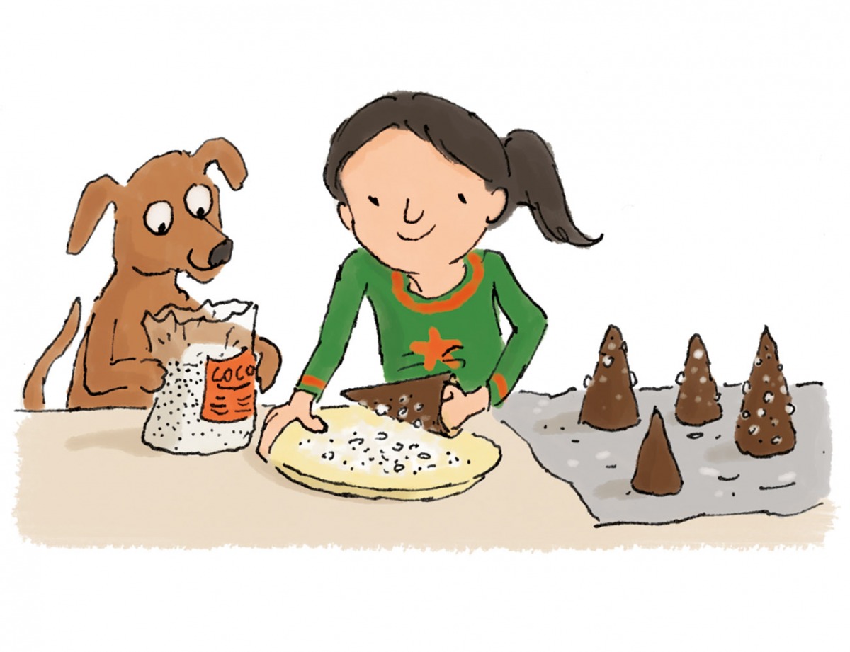 Christmas tree cake - Preperation 3