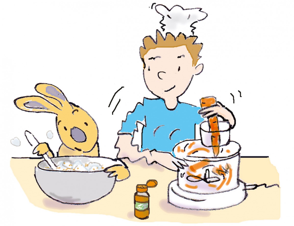 Carrot cake - Preperation 1