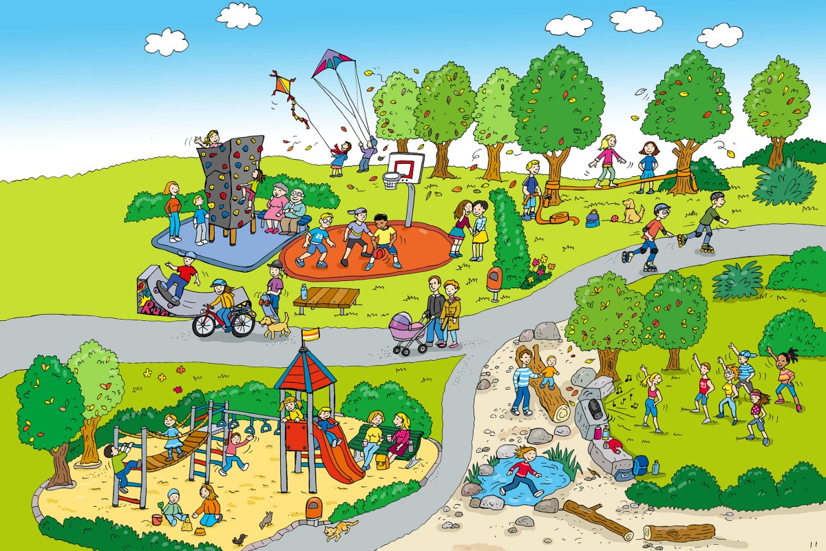 Sportliche Kinder