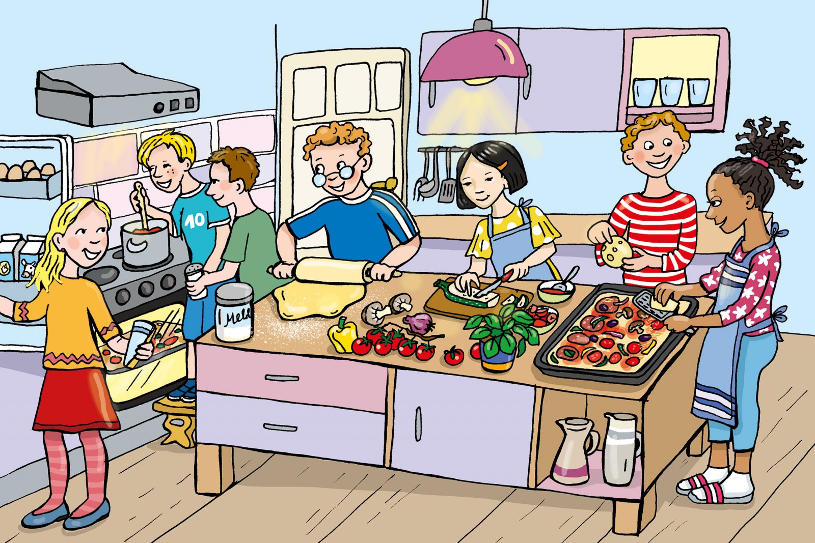 Gemeinsam Kochen mit Kindern