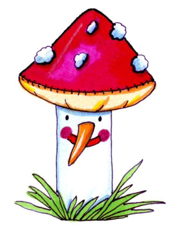 Basteln Sie eine Fliegenpilz aus Filz