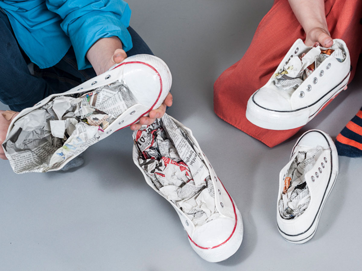 Schuhe bemalen