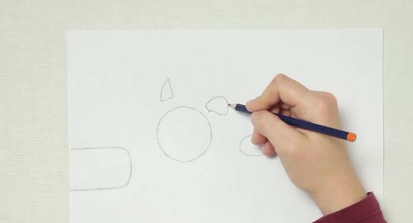 Bastelideen aus Filz: Kuh-Fingerpuppe
