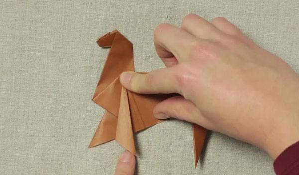 Basteln Sie ein Origamipferd