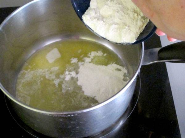 Kochen Sie die  B&eacute;chamelso&szlig;e