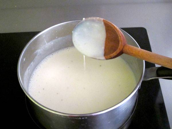 Kochen Sie die  B&eacute;chamelso&szlig;e