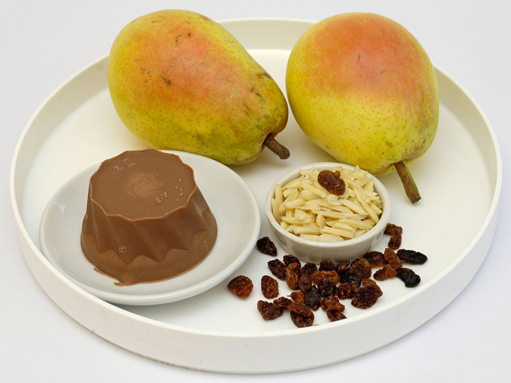Zutaten f&uuml;r die Igel-Dessert 