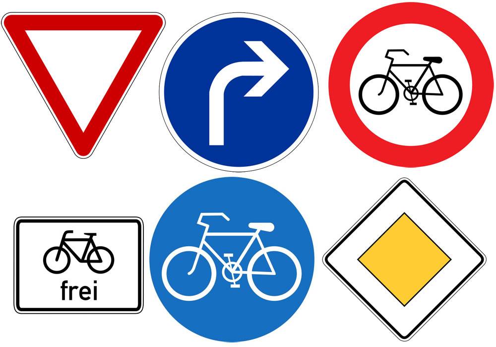 Verkehrszeichen Kinder 6tlg Schilder Set Verkehrsschilder Verkehrserziehung 
