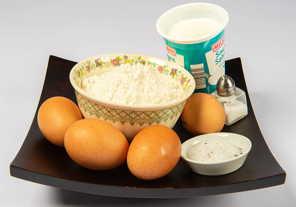 Zutaten f&uuml;r den Kaiserschmarrn