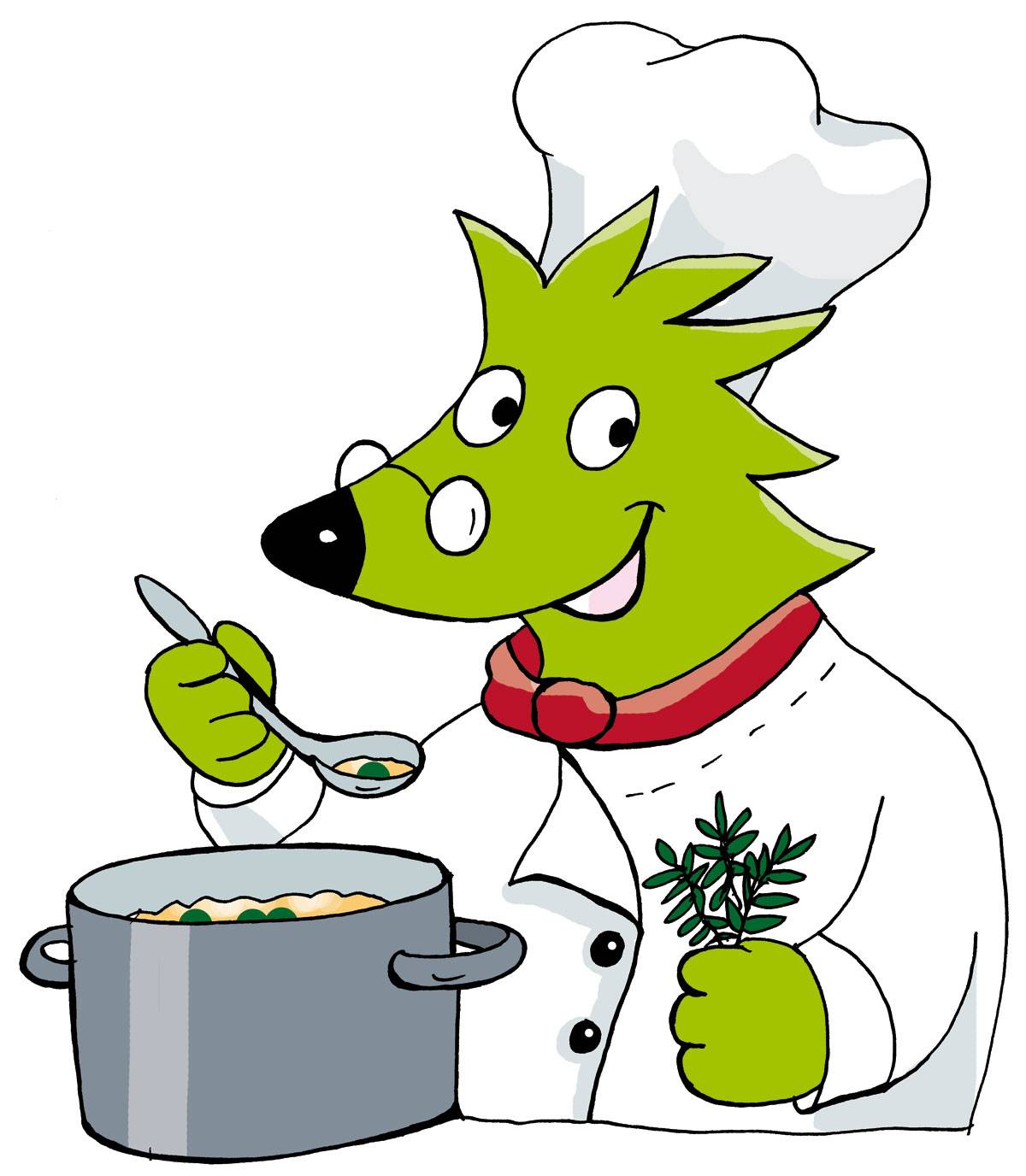 Professor Stachel kocht